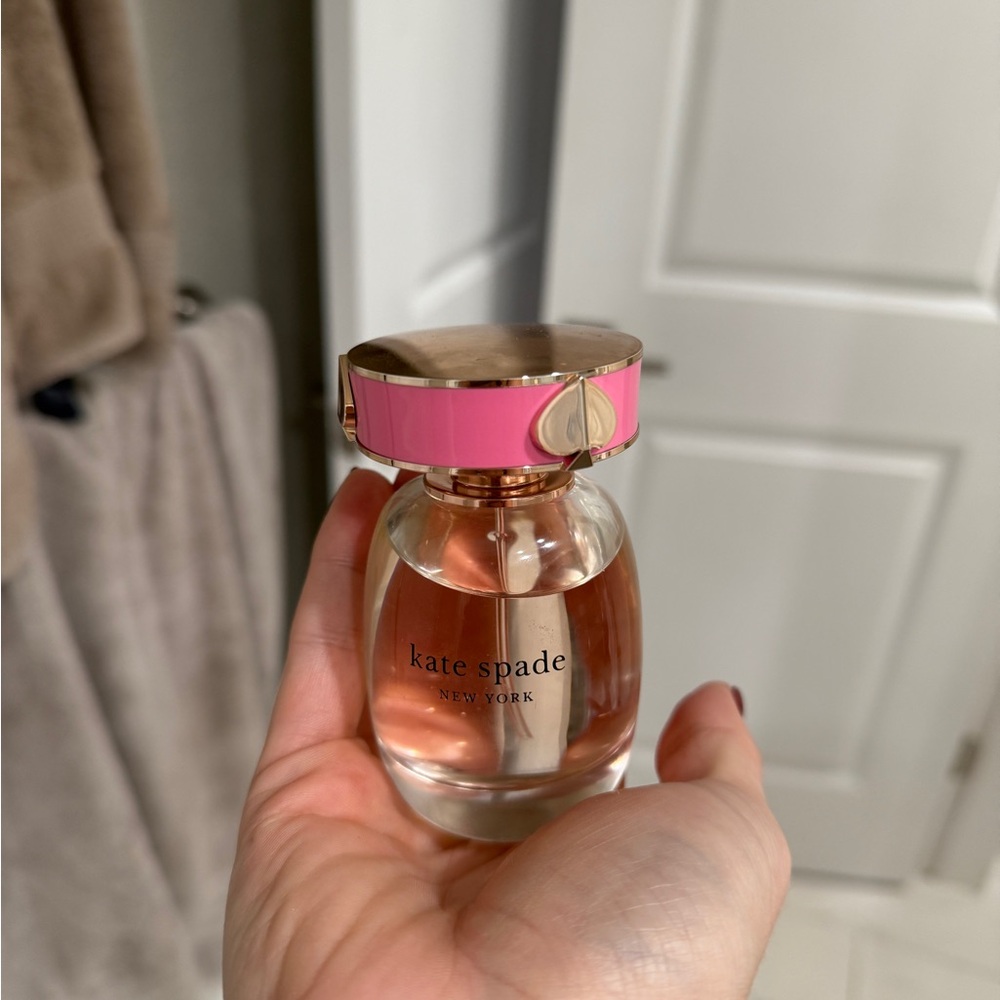 Kate Spade Fragrance with Pink and Gold Accents